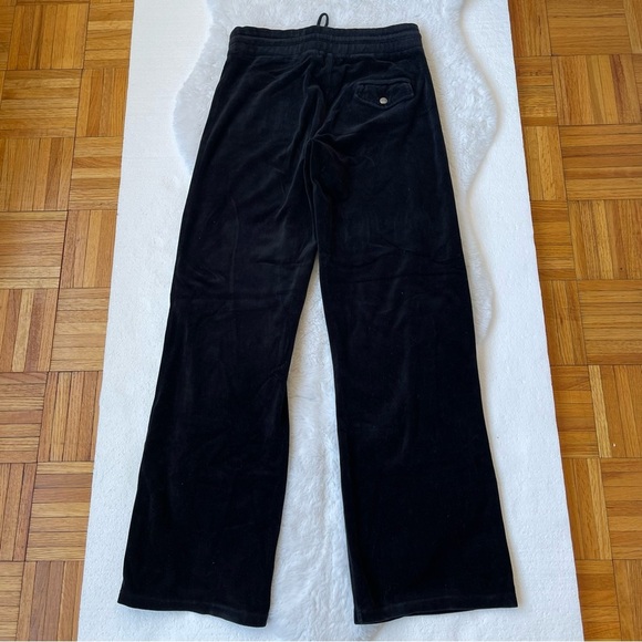 BURBERRY Velour Track Pants  size Small Dark Blue - Picture 2 of 8
